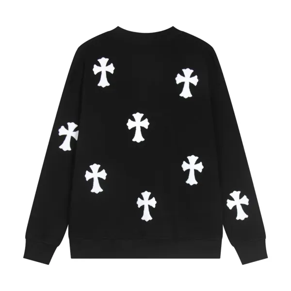 【CHROME HEARTS 公式旗艦店】クロムハーツ  丸首の衛衣  スウェットご好評に付き再入荷 240817