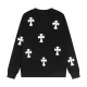 【CHROME HEARTS 公式旗艦店】クロムハーツ  丸首の衛衣  スウェットご好評に付き再入荷 240817