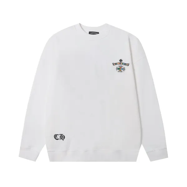 【CHROME HEARTS 公式旗艦店】クロムハーツ  丸首の衛衣  スウェットご好評に付き再入荷 240809