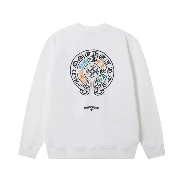 【CHROME HEARTS 公式旗艦店】クロムハーツ  丸首の衛衣  スウェットご好評に付き再入荷 240809