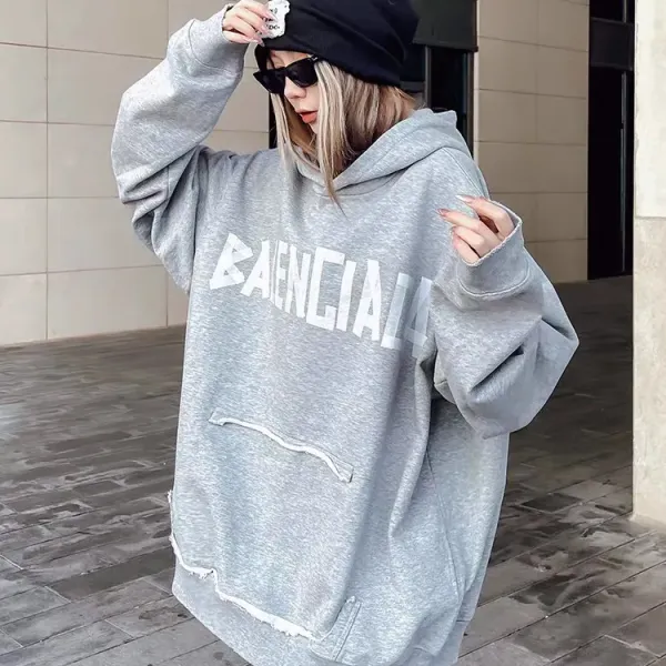 【BALENCIAGA 公式旗艦店】バレンシアガ パーカー スウェット ご好評に付き再入荷！241211