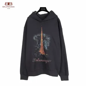 【BALENCIAGA 公式旗艦店】バレンシアガ パーカー スウェット ご好評に付き再入荷！241211