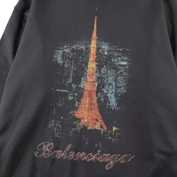 【BALENCIAGA 公式旗艦店】バレンシアガ パーカー スウェット ご好評に付き再入荷！241211