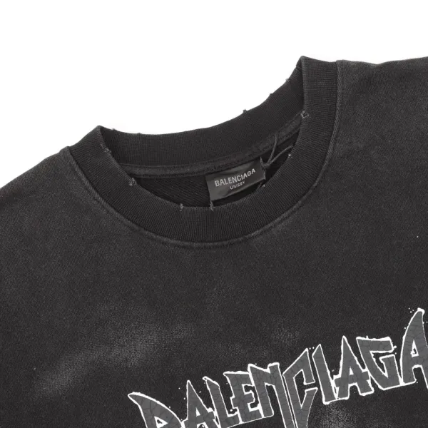 【BALENCIAGA 公式旗艦店】バレンシアガ 丸首の衛衣 スウェット ご好評に付き再入荷!241127 【BALENCIAGA 公式旗艦店】バレンシアガ 丸首の衛衣 スウェット ご好評に付き再入荷!241127