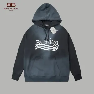 【BALENCIAGA 公式旗艦店】バレンシアガ  パーカー  スウェット ご好評に付き再入荷！241120