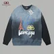 【BALENCIAGA 公式旗艦店】バレンシアガ 丸首の衛衣 スウェット ご好評に付き再入荷！241120