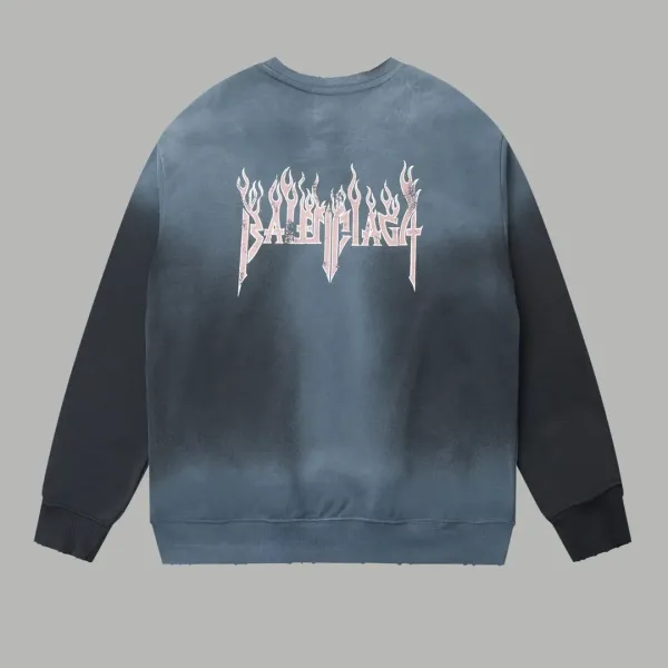 【BALENCIAGA 公式旗艦店】バレンシアガ 丸首の衛衣 スウェット ご好評に付き再入荷！241120