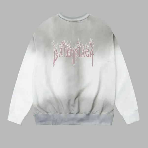 【BALENCIAGA 公式旗艦店】バレンシアガ 丸首の衛衣 スウェット ご好評に付き再入荷！241120
