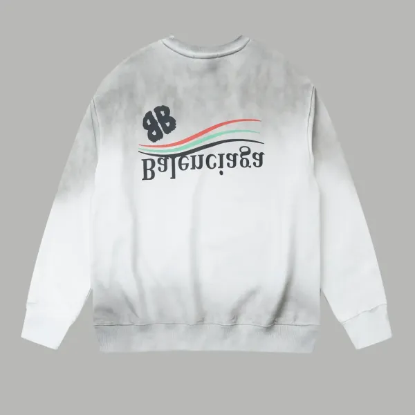 【BALENCIAGA 公式旗艦店】バレンシアガ 丸首の衛衣 スウェット ご好評に付き再入荷！241120