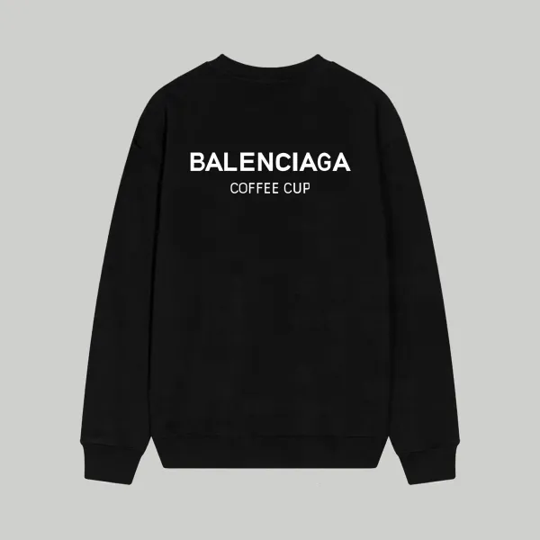 【BALENCIAGA 公式旗艦店】バレンシアガ 丸首の衛衣 スウェット ご好評に付き再入荷 240809