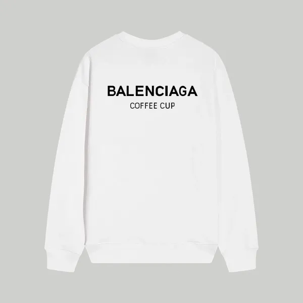【BALENCIAGA 公式旗艦店】バレンシアガ 丸首の衛衣 スウェット ご好評に付き再入荷 240809
