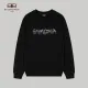 【BALENCIAGA 公式旗艦店】バレンシアガ 丸首の衛衣 スウェット ご好評に付き再入荷 240809
