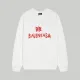 【BALENCIAGA 公式旗艦店】バレンシアガ 丸首の衛衣 スウェット ご好評に付き再入荷 240809