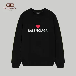 【BALENCIAGA 公式旗艦店】バレンシアガ 丸首の衛衣 スウェット ご好評に付き再入荷 240809