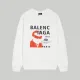 【BALENCIAGA 公式旗艦店】バレンシアガ 丸首の衛衣 スウェット ご好評に付き再入荷 240809