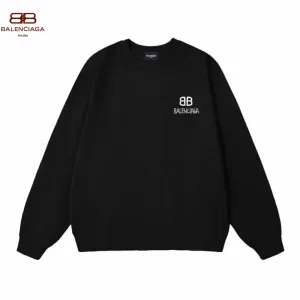 【BALENCIAGA  公式旗艦店】バレンシアガ  丸首の衛衣 スウェットご好評に付き再入荷！