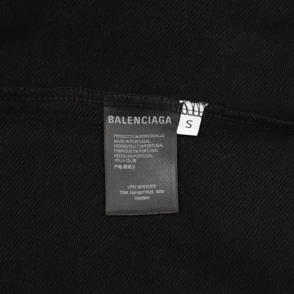 【BALENCIAGA 公式旗艦店】バレンシアガ 丸首の衛衣 スウェット ご好評に付き再入荷！