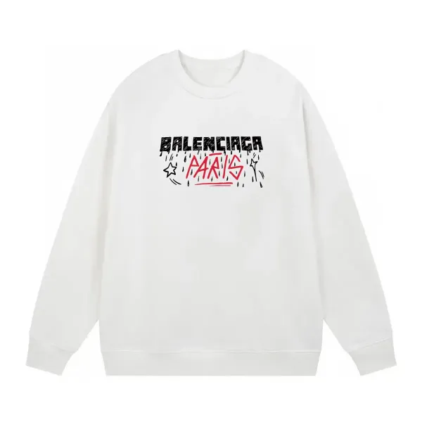 【BALENCIAGA 公式旗艦店】バレンシアガ 丸首の衛衣 スウェット ご好評に付き再入荷！