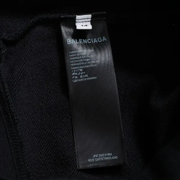【BALENCIAGA 公式旗艦店】バレンシアガ  丸首の衛衣   スウェットご好評に付き再入荷！