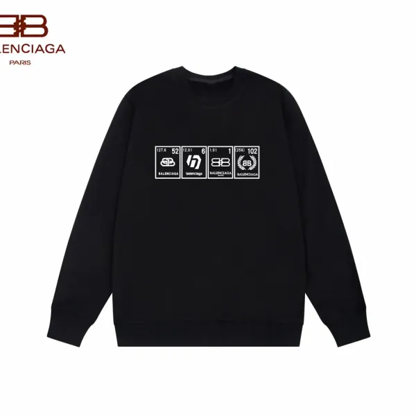 【BALENCIAGA 公式旗艦店】バレンシアガ 丸首の衛衣 スウェット ご好評に付き再入荷！