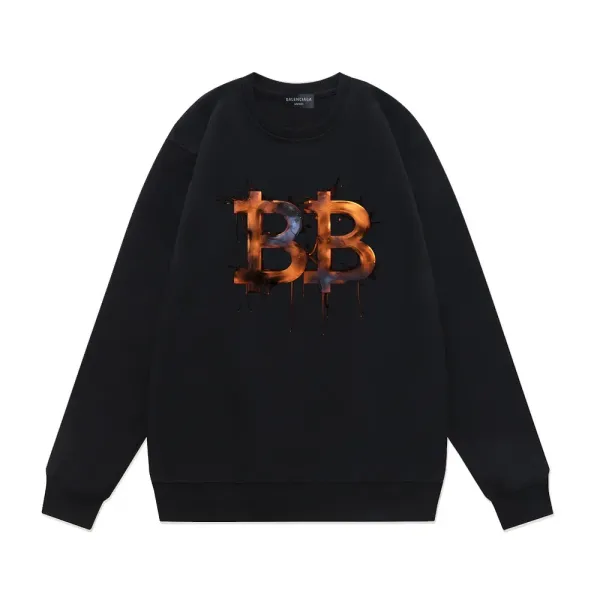 【BALENCIAGA 公式旗艦店】バレンシアガ 丸首の衛衣 スウェット ご好評に付き再入荷！
