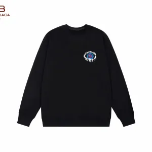 【BALENCIAGA 公式旗艦店】バレンシアガ 丸首の衛衣 スウェット ご好評に付き再入荷！