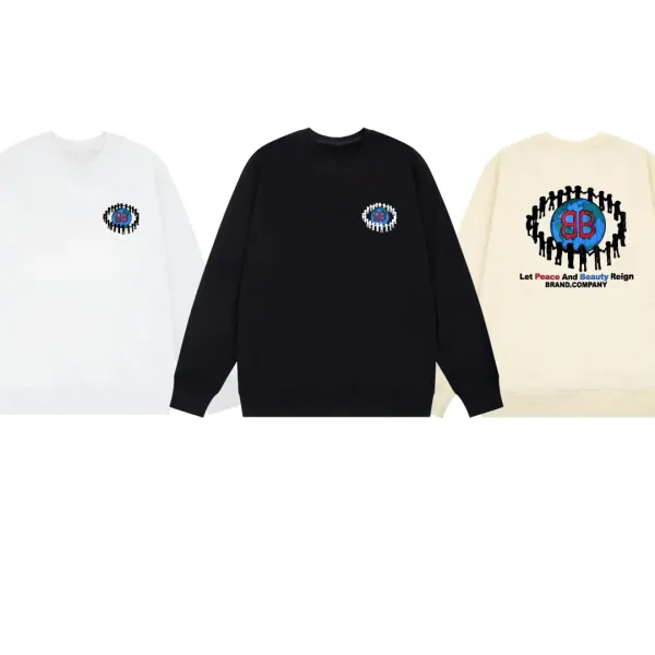 【BALENCIAGA 公式旗艦店】バレンシアガ 丸首の衛衣 スウェット ご好評に付き再入荷！