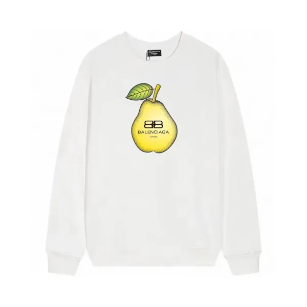 【BALENCIAGA 公式旗艦店】バレンシアガ 丸首の衛衣 スウェット ご好評に付き再入荷！