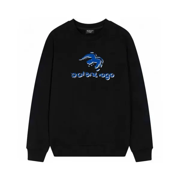 【BALENCIAGA 公式旗艦店】バレンシアガ 丸首の衛衣 スウェット ご好評に付き再入荷！
