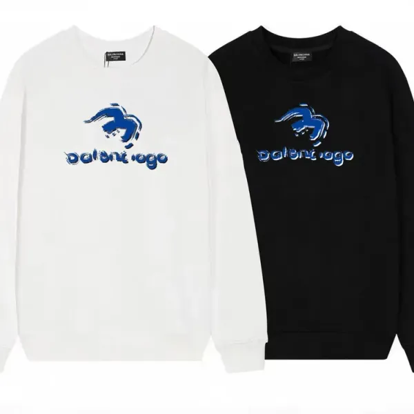【BALENCIAGA 公式旗艦店】バレンシアガ 丸首の衛衣 スウェット ご好評に付き再入荷！
