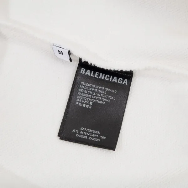【BALENCIAGA 公式旗艦店】バレンシアガ 丸首の衛衣 スウェット ご好評に付き再入荷！