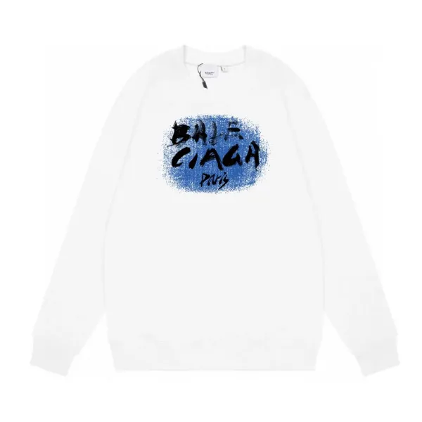 【BALENCIAGA 公式旗艦店】バレンシアガ 丸首の衛衣 スウェット ご好評に付き再入荷！
