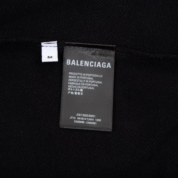 【BALENCIAGA 公式旗艦店】バレンシアガ 丸首の衛衣 スウェット ご好評に付き再入荷！