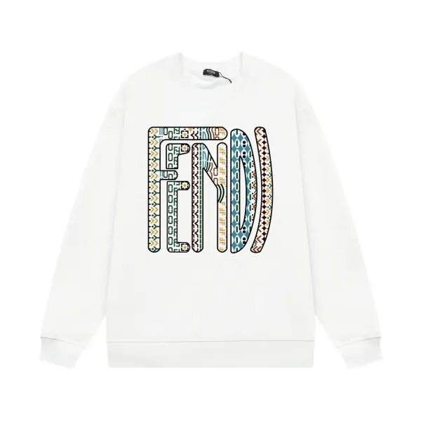 【FENDI  公式旗艦店】フェンディ丸首の衛衣 スウェット ご好評に付き再入荷！241211