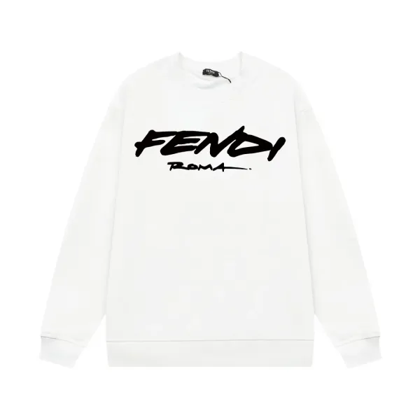 【FENDI  公式旗艦店】フェンディ丸首の衛衣 スウェット ご好評に付き再入荷！241211