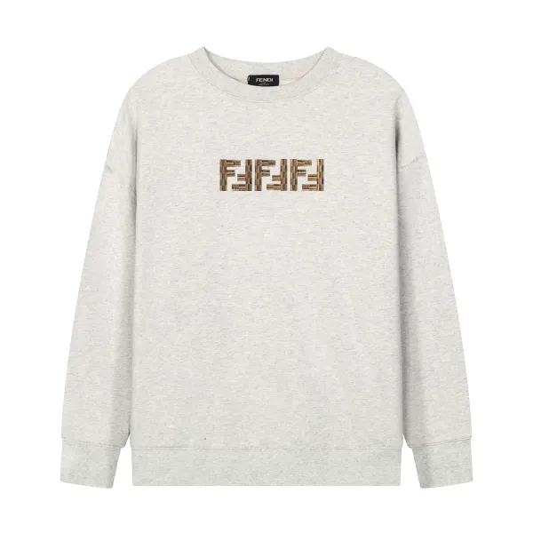 【FENDI 公式旗艦店】 フェンディ  丸首の衛衣   スウェットご好評に付き再入荷   241114