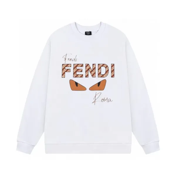【FENDI 公式旗艦店】フェンディ 丸首の衛衣  スウェットご好評に付き再入荷   241114