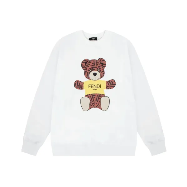 【FENDI  公式旗艦店】フェンディ  丸首の衛衣 スウェット ご好評に付き再入荷  240925