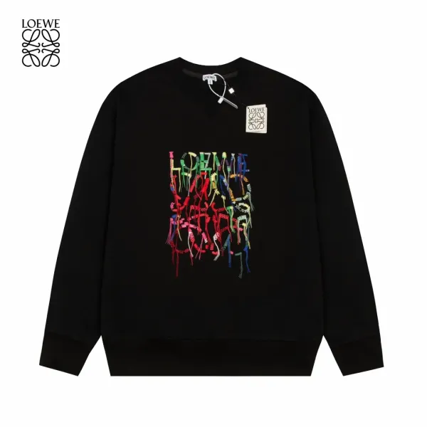 【LOEWE 公式旗艦店】ロエベ 丸首の衛衣 スウェット ご好評に付き再入荷 240925