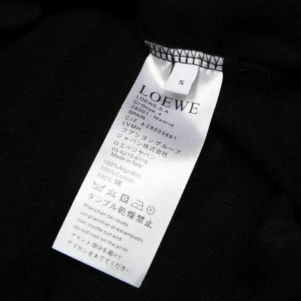 【LOEWE 公式旗艦店】ロエベ 丸首の衛衣 スウェット ご好評に付き再入荷 240925
