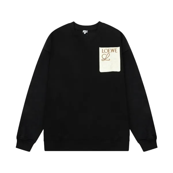【LOEWE 公式旗艦店】ロエベ 丸首の衛衣 スウェット ご好評に付き再入荷 240925