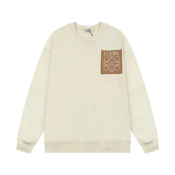 【LOEWE 公式旗艦店】ロエベ 丸首の衛衣 スウェット ご好評に付き再入荷 240925