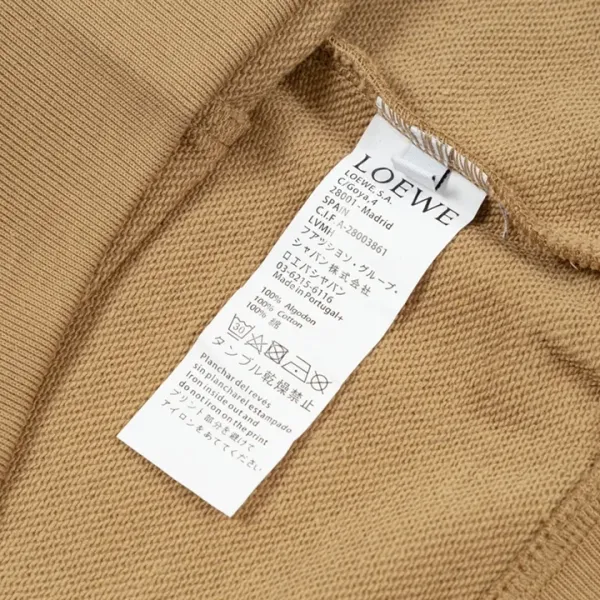 【LOEWE 公式旗艦店】ロエベ 丸首の衛衣 スウェット ご好評に付き再入荷 240925
