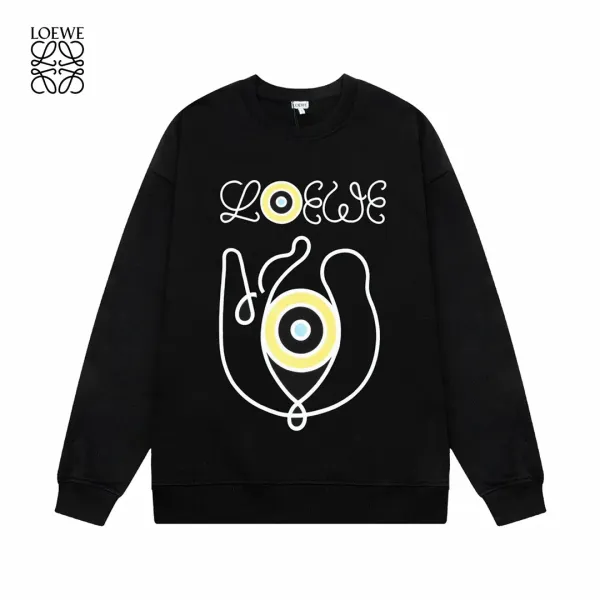 【LOEWE 公式旗艦店】ロエベ  丸首の衛衣 スウェット ご好評に付き再入荷 240925