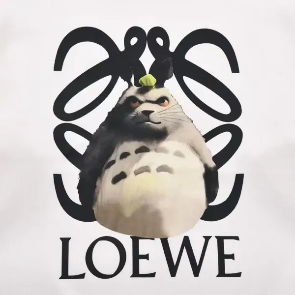 【LOEWE 公式旗艦店】ロエベ  丸首の衛衣  スウェットご好評に付き再入荷 240817