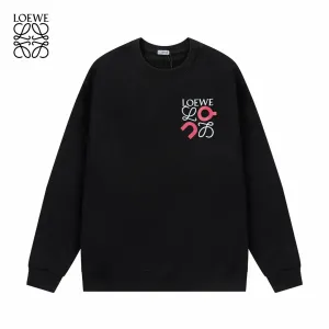 【LOEWE 公式旗艦店】ロエベ  丸首の衛衣  スウェットご好評に付き再入荷 240817