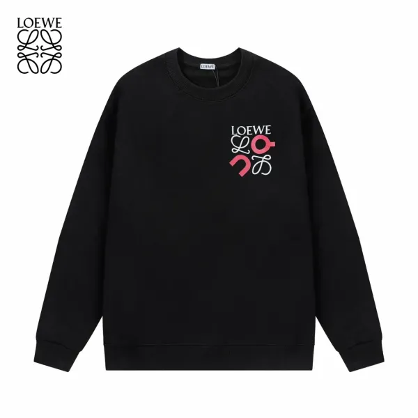【LOEWE 公式旗艦店】ロエベ  丸首の衛衣  スウェットご好評に付き再入荷 240817