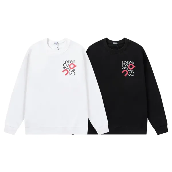 【LOEWE 公式旗艦店】ロエベ  丸首の衛衣  スウェットご好評に付き再入荷 240817