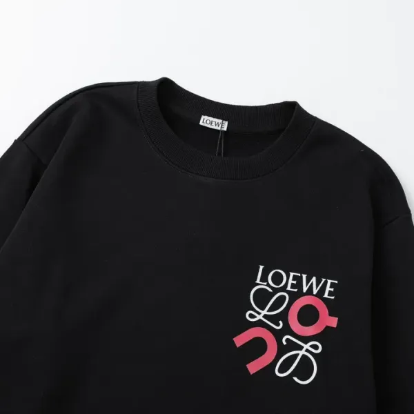 【LOEWE 公式旗艦店】ロエベ  丸首の衛衣  スウェットご好評に付き再入荷 240817