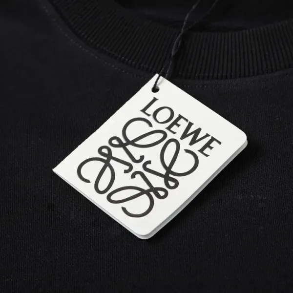【LOEWE 公式旗艦店】ロエベ  丸首の衛衣  スウェットご好評に付き再入荷 240817